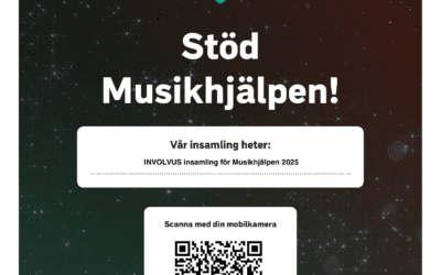 Stöd INVOLVUS insamling för Musikhjälpen!