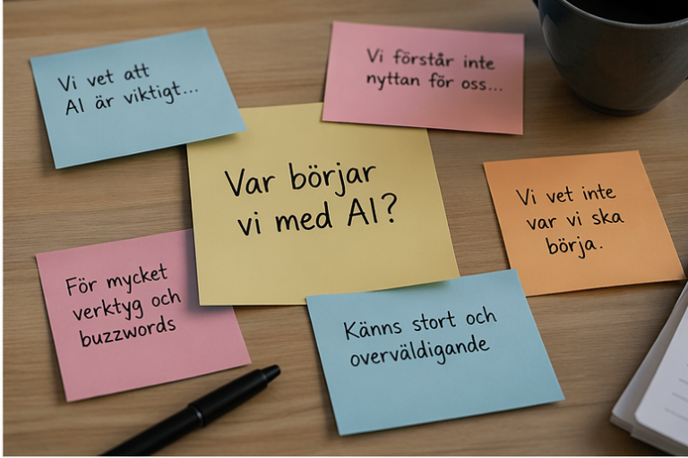 AI överallt – men var börjar man?